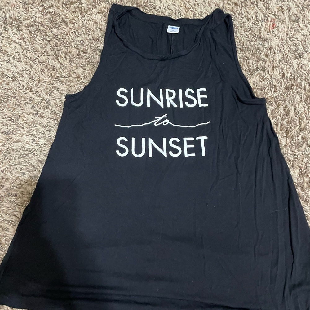 Black Old Navy Tank Top
